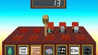 Smack a Skunk Gameplay - Old Macintosh Game