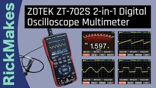 ZOTEK ZT-702S 2-in-1 Digital Oscilloscope Multimeter