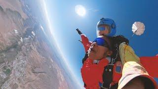 Christine Massey - Tandem Skydive in Las Vegas at Skydive Fyrosity®