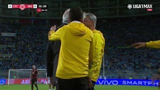 ¡Bronca Fossati y Nunes se dijeron de todo cara a cara en el Cristal vs U por la Liga1