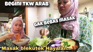 GAK BEBAS MASAK TKW ARAB‼️CUMA BLUKUTEK HAYALAN