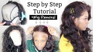 How to Create a Wig Install using Bold Hold Adhesive Melt the Lace + WIG REMOVAL