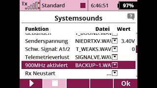 Erstellen eines Sounds bei den JETI Duplex Sendern