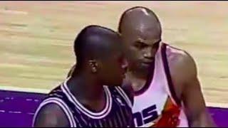 Rookie Shaquille ONeal vs Charles Barkley PHYSICAL 02071993