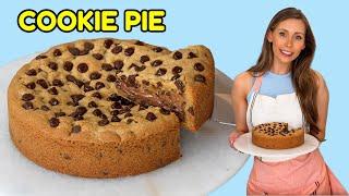 The Best Nutella Cookie Pie Recipe Easy Tutorial