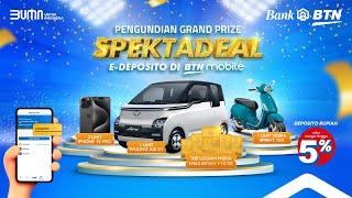 LIVE PENGUNDIAN GRAND PRIZE  SPEKTADEAL E-DEPOSITO BTN MOBILE