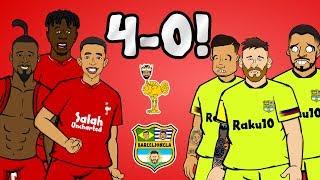 4-0 Liverpool vs Barcelona The Song Champions League Semi-Final 2019 Parody Goals Highlights