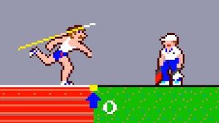 Track & Field Arcade original video game  3-loop session for 1 Player ️