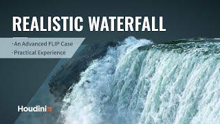 Houdini Tutorial  Waterfall Fluid Simulation  CGI & VFX Breakdown