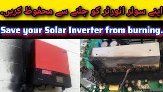 5 tips to Save your Solar Inverter from catching a fire.