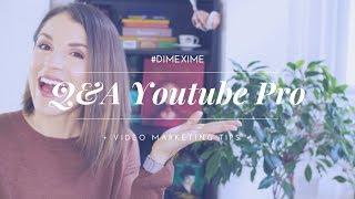 Q&A de Youtube Pro Video Marketing Tips