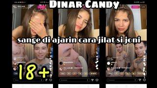 18+ DINAR CANDY sange di ajarin sama berondong berondong