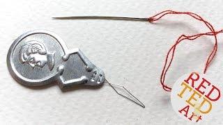 How to use a needle threader Craft Basics