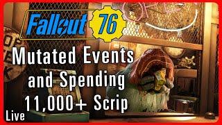 Spending 11000 Scrip At The Purveyor In Fallout 76