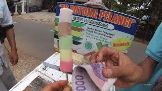 Jakarta Street Food 1127 Rainbow Ice Cut Es Potong Pelangi BR TiVi 6008