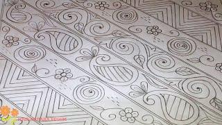 nakshi kantha design-24 How to make Nakshi kantha designনকশী কাথার ডিজাইন