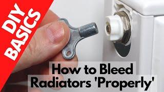 How to Bleed Radiators Properly