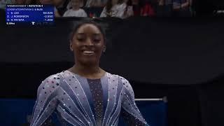 The GOAT Simone Biles on vault night 1  U.S. Olympic Gymnastics Trials