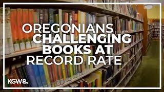 Report finds record-high number of books challenged in Oregon libraries within last year