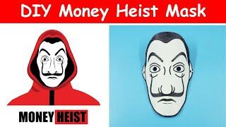 How to Make Money Heist Mask  DIY Dali Mask  Money Heist Craft Ideas