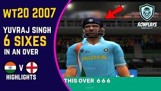 Yuvraj Singh 6 Sixes In 6 balls  T20 World Cup 2007