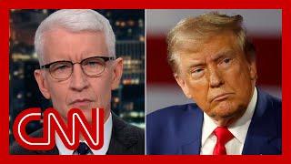 ‘Demonstrably false’ Anderson Cooper directly rebukes Trump’s comments about him