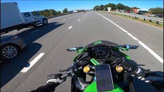 The kawasaki zx4rr ram air system sounds insane