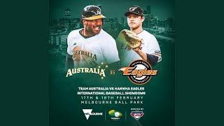 International Baseball Showdown - Game 2 - Team Australia v Hanwha Eagles