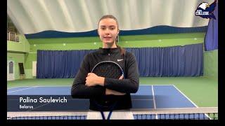 Palina Saulevich - College Tennis Recruiting Video Fall 2022