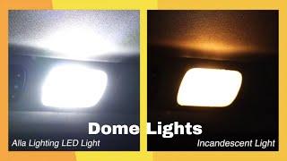 Change  Replace 20142023 Honda Odyssey Dome Light 2825 W5W LED Bulbs