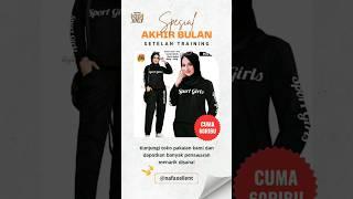 Setelan Baju Training Wanita Cuma 60ribuan  Tiktok ‎@nafaxellent  #training #olahraga #senam