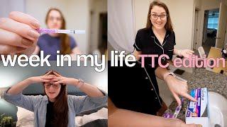 TTC VLOG tracking ovulation hitting LH surge updates with insurance + a new fertility specialist