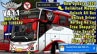 UPDATE APK + OBB BUSSID V4.2 MOD UNLIMITED MONEY BISA KODENAME  NO MORE ADS