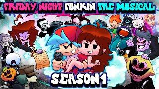 Friday Night Funkin THE MUSICAL SEASON 1 By RecD Week 1-7 Whitty Hex Garcello & MFM WITH LYRICS