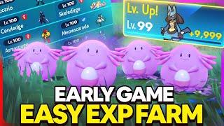 Level 100 FAST with EASY EXP Farm in Pokemon Scarlet & Violet