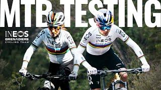 MTB Testing  Behind the scenes with World Champions Pauline Ferrand-Prevot and Tom Pidcock