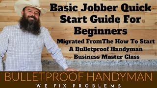 A Quick Run Through Of Jobber For Running Your Handyman Business - Migrated From Master Class