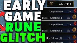 BEST EARLY GAME RUNE GLITCHES IN ELDEN RING ELDEN RING EARLY GAME INSANE GLITCHES  FARMS