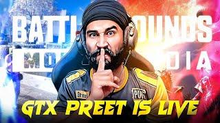 AAJ TOP 30 CONQUEROR  BGMI LIVE  GTXPREET PUBG LIVE