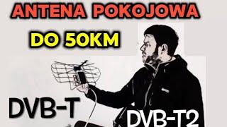 73 najmocniejsza antena pokojowa nie istnieje zasięg 50km brak odbioru DVB-T2aplikacja WP Pilot