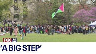 Northwestern University reaches agreement with pro-Palestinian protesters