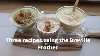 Breville Milk Frother review with some super fun recipes 