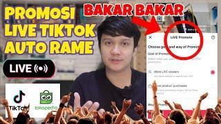 PROMOSI LIVE TIKTOK  BEGINI CARA PROMOSI LIVE TIKTOK BIKIN RAME PENONTON TERBARU 2024