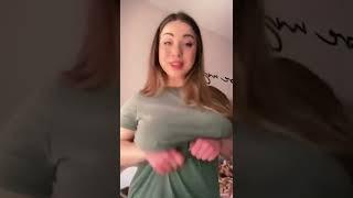 No Bra TikTok Challenge #shorts #trending #nobra