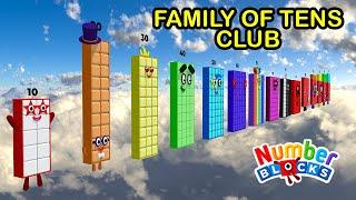 Numberblocks Family of 10s Club