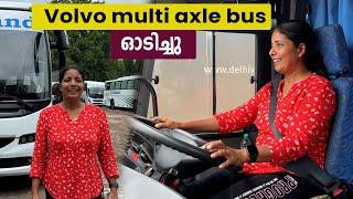 Volvo multi-axle bus  driving   Gujarat Trip  EP- 18  Jelaja Ratheesh  Puthettu Travel Vlog 