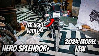 2024 New Hero Splendor + Xtech 2.0  Full Review Video  Segment killer motocycle  Led light model