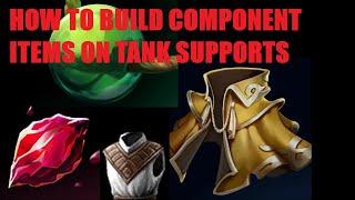 How To Build Component Items On Tank Supports