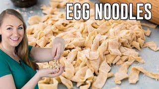 How to Make Egg Noodles