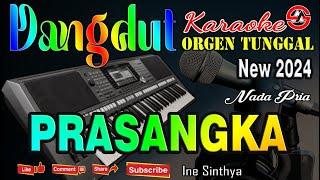 Prasangka - Karaoke Dangdut Orgen Tunggal Nada Pria Ine Sinthya Full Lirik